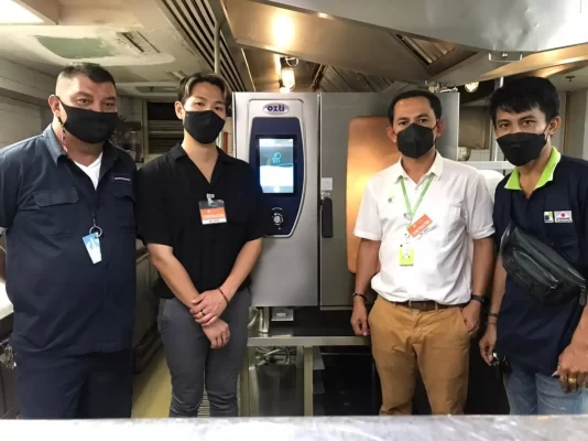 ส่งมอบเครื่องอบ COMBI OVEN พร้อมสอยการใช้งาน