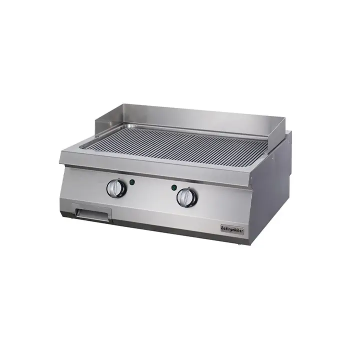 ELECTRIC GRILLS WITH CHROME SURFACE