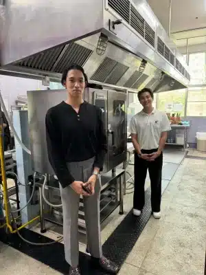บริษัท นิวไลน์ โปรดักชั่น จำกัด ทำการติดตั้งเครื่อง Combi Oven 10 ชั้น
