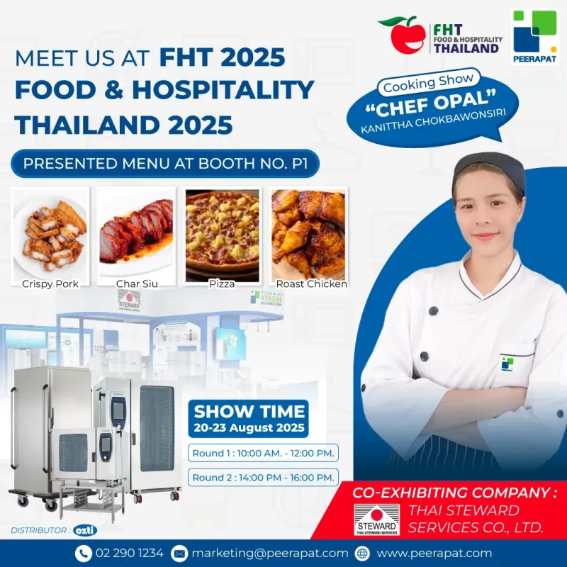 กิจกรรม Cooking Show By Chef Opal @ Food & Hospitality Thailand 2025