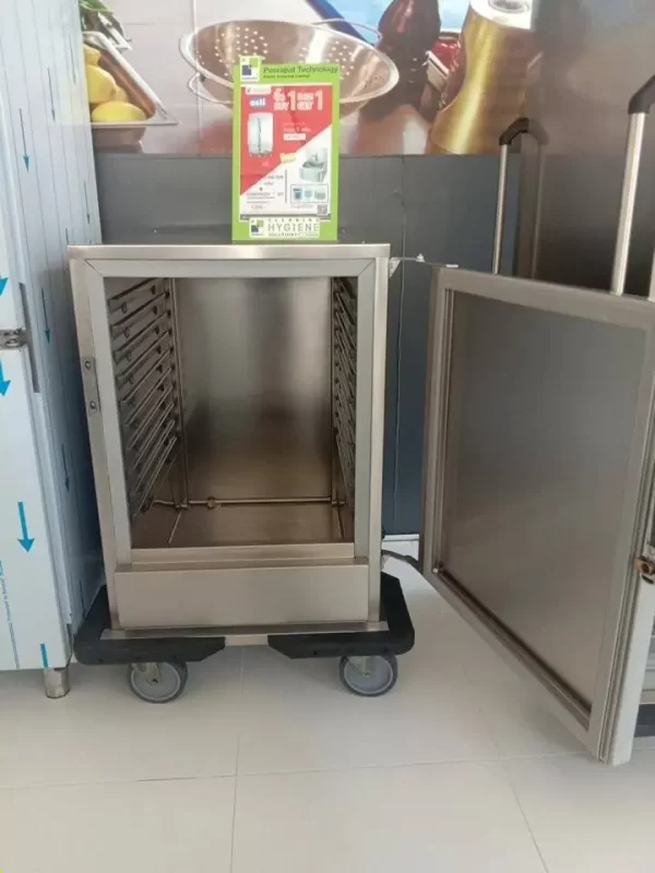 ประเภทรถเข็นอุ่นอาหารที่นิยมในโรงแรมและร้านอาหาร Hi-end